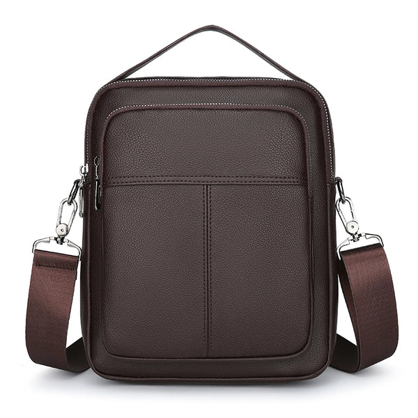 Men's Business Leather Chest Bag – Stylish and Functional Crossbody for Professionals