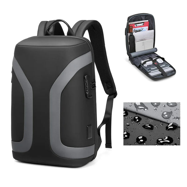 Anti-Theft Laptop Backpack with USB Charging Port – Secure and Stylish Travel Companion