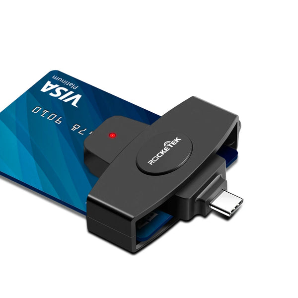 Compact USB Type-C Smart Card Reader – Secure and Portable Solution for Smart Card Access