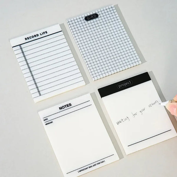 70×95 mm Clear Sticky Notes