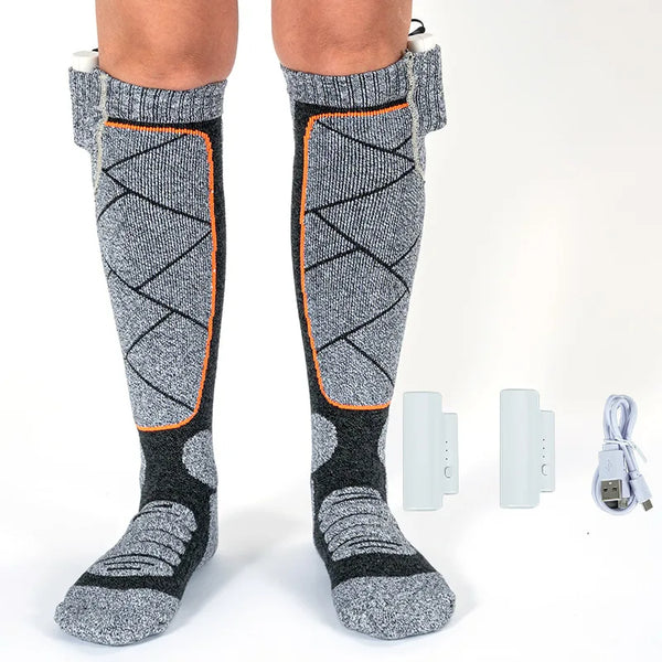 Insulated Thermal Socks – Unisex Thick Heavy-Duty Winter Heated Socks