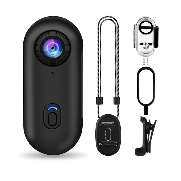 Compact 4K Waterproof Vlog Camera with App Control