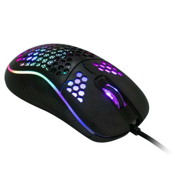 High-Performance 7200 DPI Optical Gaming Mouse with RGB Backlighting