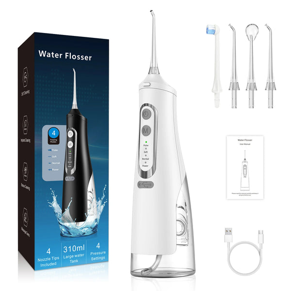 Portable Oral Irrigator – IPX7 Waterproof Dental Water Flosser